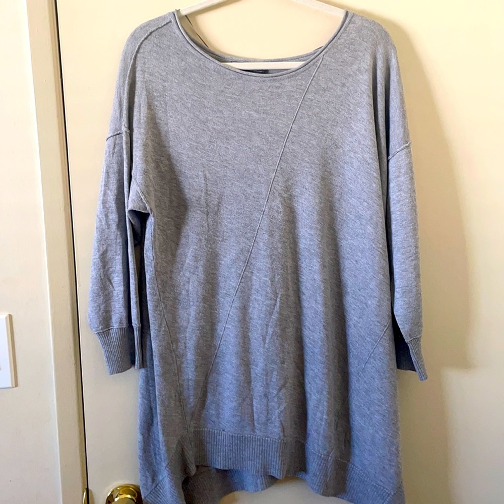 Soft Gray Sweater Size L